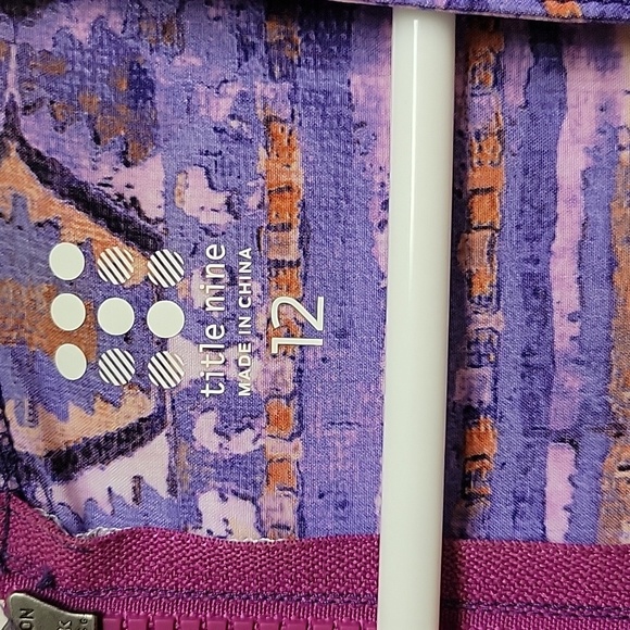 Title Nine Nimblene Racerback Athleisure Dress Sz 12. Knee Length Golf Womens - Picture 5 of 8